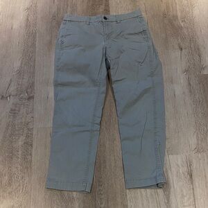 J. Crew Women's Cropped Gray Pants